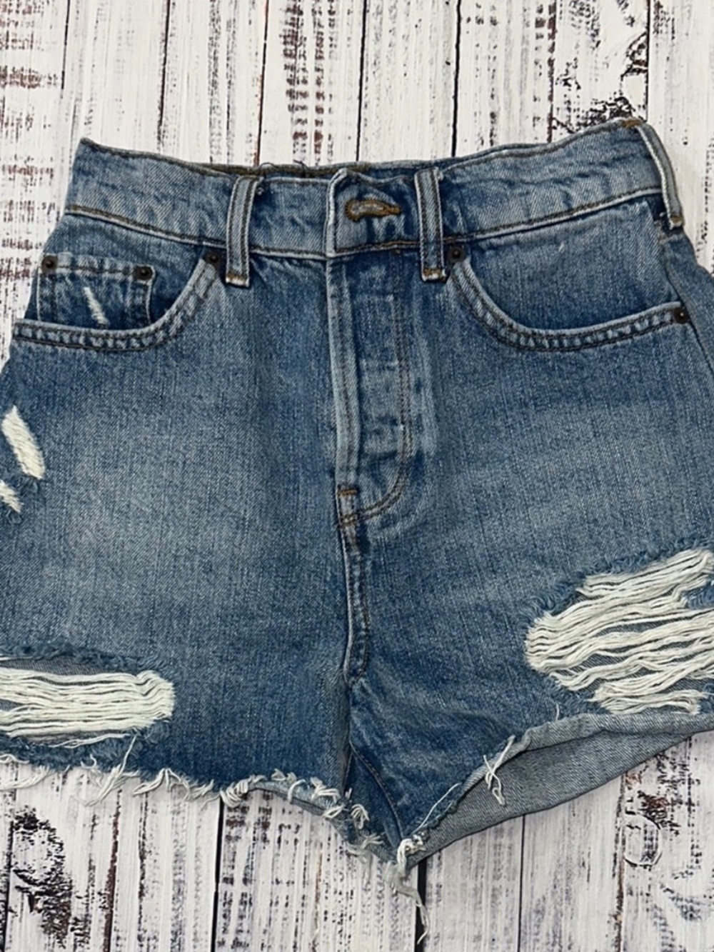 Urban Outfitters High-Rise Distressed Denim Women’s Shorts